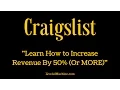 Learn How to Increase Your Craigslist Exposure 50 or More