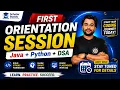 Java Python DSA First Orientation Session New Batch Started Scholar Buddy Pune