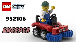 LEGO 952106 STREET SWEEEPER | LEGO City Magazine Gift Virtual Build