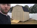 Lowes Heartland Rainier Gambrel Engineered Wood Storage Shed Review