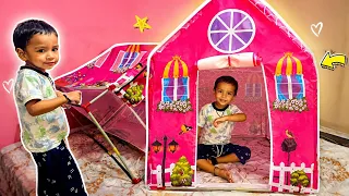 Bhanje Ke Liye Banaya Ghar Jaisa Play Tent house  🏠