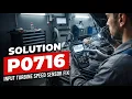 HOW TO FIX P0716 OBD II ERROR CODE - Input Turbine Speed Sensor Circuit Range Fix