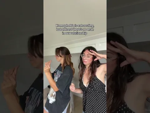We don’t want a man? 🤷‍♀️ #wlw #wlwcouple