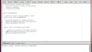 Java - Methods