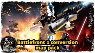 Battlefront 1 conversion map pack in Battlefront 2 2005