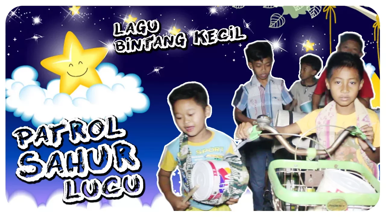 Lucu..Bangunin sahur pakai lagu BINTANG KECIL ✿ Uyyus fun video