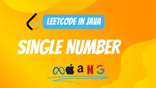 LeetCode Single Number Explained Java Solution Step-by-Step