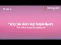 (Our Wedding Song) - Tiara Andini, Arsy Widianto - Lagu Pernikahan Kita - ING SUB TRANSLATE