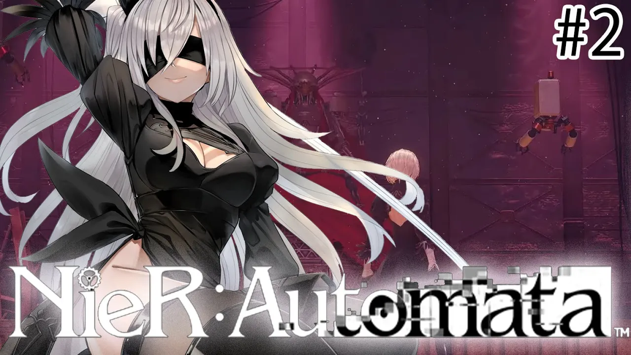 【NieR:Automata】完全初見プレイ―機械生命体とアンドロイド、それぞれの想いが知りたい。＃２【ホロライブ DEV_IS 響咲リオナ】【※ネタばれありです】