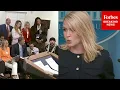 JUST IN Tim Pool Outright Slams Media Orgs In White House Briefing Room When Questioning Leavitt