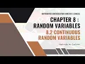 LO Chapter 8 8 2 Continuous Random Variables - Part 2 SM025