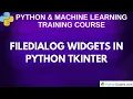 Python GUI File Dialog Box in Tkinter