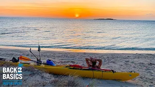 Surviving from a 17ft Ocean Kayak (Catch & cook Ep: 4)
