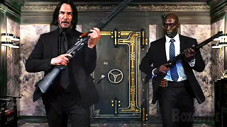 The Continental Mass Shooting FULL SCENE John Wick 3 4K 