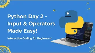 Python Day 2 Input Type Conversion Operators Explained Beginner Friendly Tutorial