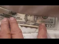 Covid Mask - Fold a 2013 20 bill in half and look what it reveals