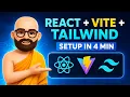 I Setup React Vite Tailwind in 4 Minutes