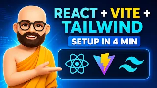 I Setup React Vite Tailwind in 4 Minutes