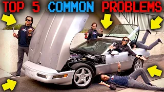C4 CORVETTE Top 5 Problem Areas And How To Fix Them