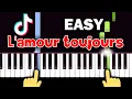 Gigi d'Agostino - L'Amour toujours - EASY Piano tutorial
