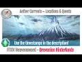 FFXIV Dravanian Hinterlands Aether Current Locations Quests numbered in order - Heavensward