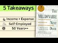 The Millionaire Next Door Summary 12 Habits of Millionaires Thomas Stanley