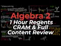 2026 Algebra 2 Regents Review EVERYTHING YOU NEED TO KNOW
