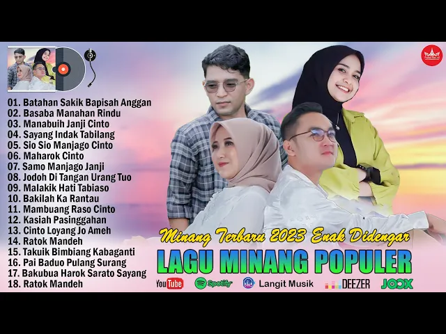 Download MP3 Lagu Minang Terbaru 2023 Viral & Enak Didengar ~ Pop Minang Terpopuler 2023 - 2024 Terbaik Saat Ini