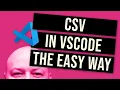 Mastering CSV with VS Code