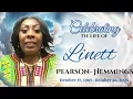 Thanksgiving service for the late Linett Pearson-Hemmings