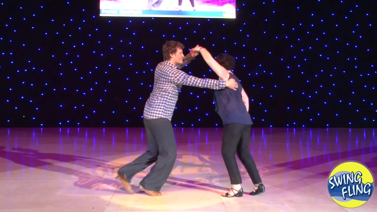 Swing Fling 2016 Pro Am Spotlight Elena Ravich with Tybaldt Ulrich
