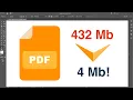 How to Reduce PDF File Size in Illustrator