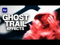 How to create GHOST TRAIL Effects After Effects Tutorial