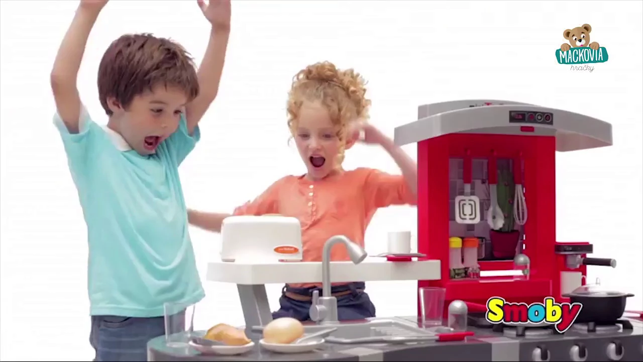 Elektronické kuchynky - Kuchynka Tefal SuperChef Smoby - 4