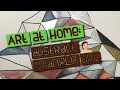 Art at Home Abstract Triangle Art