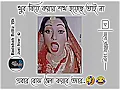 🤭খুব😳বিয়ে করার শখ😂হয়েছে তাই না😜এবার বোঝো 😂ঠেলা করবে আর 😂 #bangla #facebookypingstatus