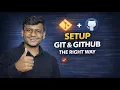 Git GitHub Tutorial for Beginners Setup First Project Upload