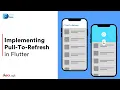 Liquid Pull To Refresh in Flutter Flutter Refresh Animation