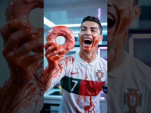 🍩🚔 Ronaldo Just Wanted Donuts… Until Police Arrived!
