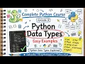 Python Data Types Explained int float str bool list Python Course 2026 Episode 8