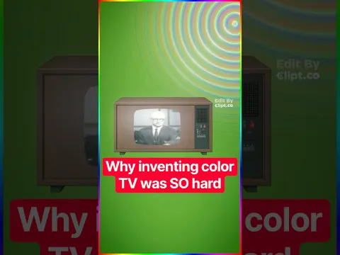Why inventing color TV was SO hard..