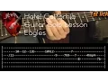 Lagu Hotel California Guitar Solo Lesson - Eagles (with tabs)