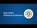 Innovative Healthcare Collaboration with Duke Health Affiliations Networks