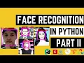 Face Recognition in Python Real-time Part 2 FaceNet MTCNN SVM