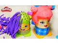 Play-Doh hair salon Pretend play beauty hair salon