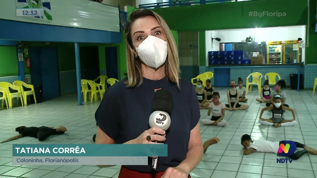 Escola de Samba Coloninha recebe pré-seleção de candidatos a vaga de estudos na Escola Bolshoi