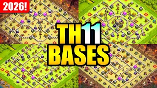NEW BEST TH11 Base Layouts 2026 Links Part 2 Clash of Clans