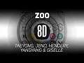 Download Lagu 𝟴𝗗 𝗠𝗨𝗦𝗶𝗖 | ZOO - TAEYONG, JENO, HENDERY, YANGYANG \u0026 GISELLE   | 𝑈𝑠𝑒 ℎ𝑒𝑎𝑑𝑝ℎ𝑜𝑛𝑒𝑠🎧