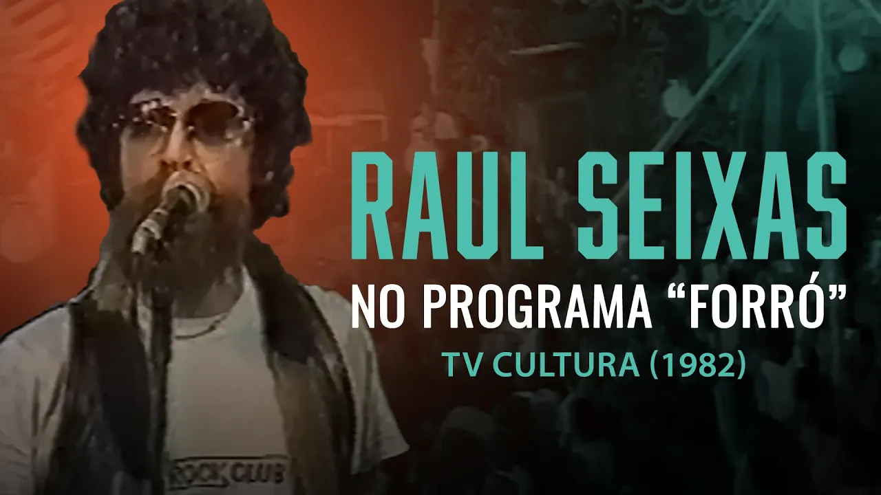 Raul Seixas no programa "Forró" (1982)