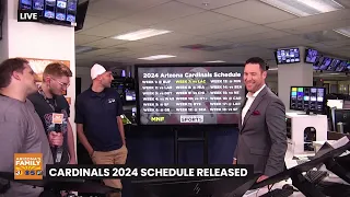 LIVE REACTION Arizona Cardinals 2024 schedule revealed